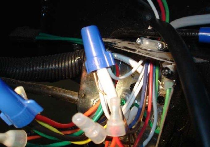 15. There are 3 wires on the controller harness (black, blue and white).
