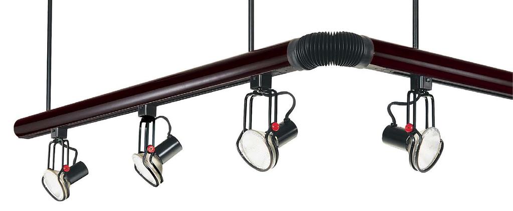 Juno Trac Tube System The tubular design of this system adds style and flexibility to track systems.