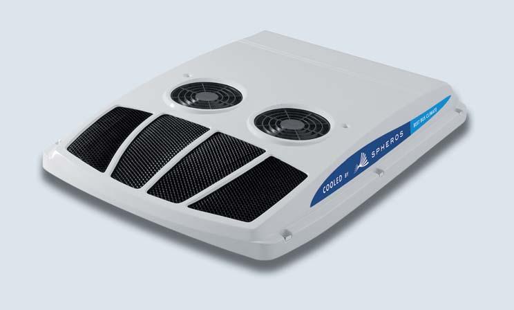 Compact Cooler CC145 Compact, lightweight, innovative and cool: The CC 145 modular roof-top unit was designed
