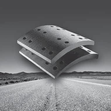 Asbestos-free block Performs well for on-road and some gravel applications Added top quality, high temperature resins provide high & stable friction levels Lower axle weight