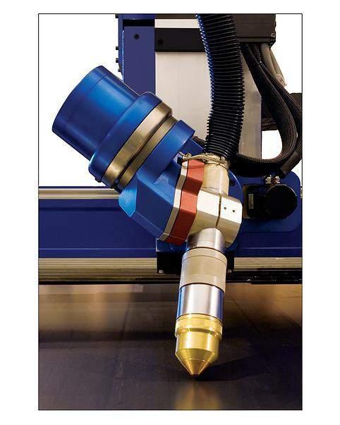OPTIONAL robo-kut AKS robo-kut is the leading 5-axis bevel head in the plasma cutting industry Protected by several AKS patents Allows for +/-45 degrees cutting for A, V, K, X, top & bottom-y style