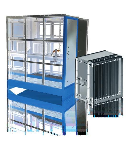 DELBAG MultiMaster-Vario Built-in systems for electrostatic precipitators Electrostatic precipitator wall frames (DELFI, E)