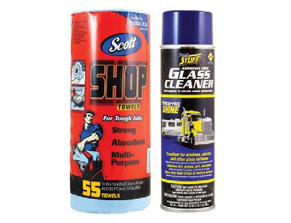 038-57113 Truck Stuff Glass Cleaner Excellent For All Glass Surfaces. Dissolves Dirt, Grease, Grit & Grime. Heavy Duty Foam Clings to Vertical Surfaces. 19 Oz. Spray Can.