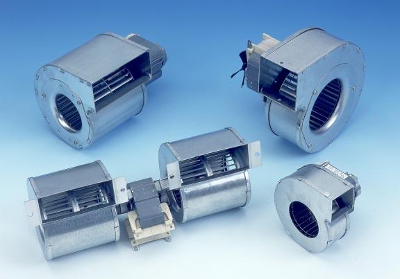 Centrifugal Blowers User benefits include: Excellent air flows at higher output pressures Extremely stable pressure / volume characteristics High efficiency with either brushless DC or AC shaded-pole