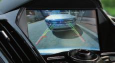 Whenever you shift into Reverse, the rear view camera 1 can display a full-colour image of what s behind the vehicle on your