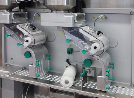 Product feeding Efficiency in the treatment of all possible products - Different feeding systems available