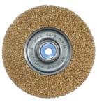 rpm 1/4 stem mount KTI-79217 Crimped wire wheel coarse 3 diameter 4,500 max.