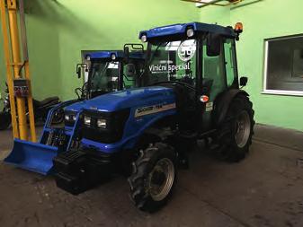 hardly been used and in very good condition 3529792 Solis 75 narrow tractor 598 000 Kč, ENERGREEN PROJEKT s.r.o., tel.