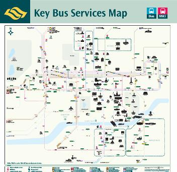 Services Map Real-time bus arrival