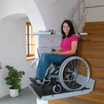 An Austrian company, Lehner manufactures two types of wheelchair platform lifts which both offer a safe and reliable solution to climbing stairs.