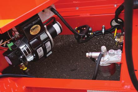 Recirculation Shoe Box Provides material recirculation when needed on standard hose or operators discretion