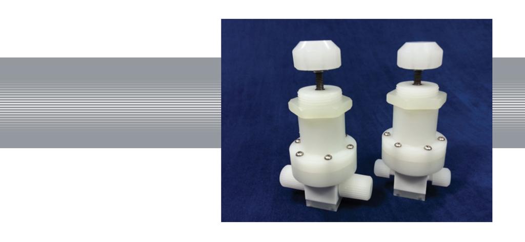 PTFE PRESSURE REGULATOR Our IPS PTFE Pressure Regulator is designed for use in high purity water and aggressive chemicals applications.
