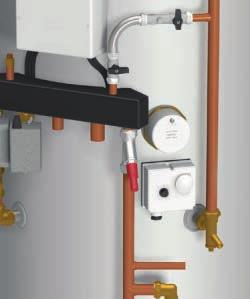 installations Fitting template helps speed up installation Corrugated coil provides increased heat transfer and prevention of scale build up Optional heating expansion kit available at time of