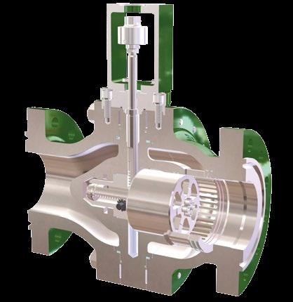 Axial Control Valves can be manufactured and tested in compliance with International valve standards according