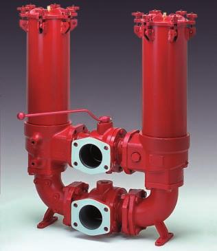 NFHD Modular Duplex Filter System Pressures to 360 psi Flows to 450 gpm 4 Ports PPLICTIONS HYDC NFHD Return Line Filters are designed for use on hydraulic power units, machine tools, plastics