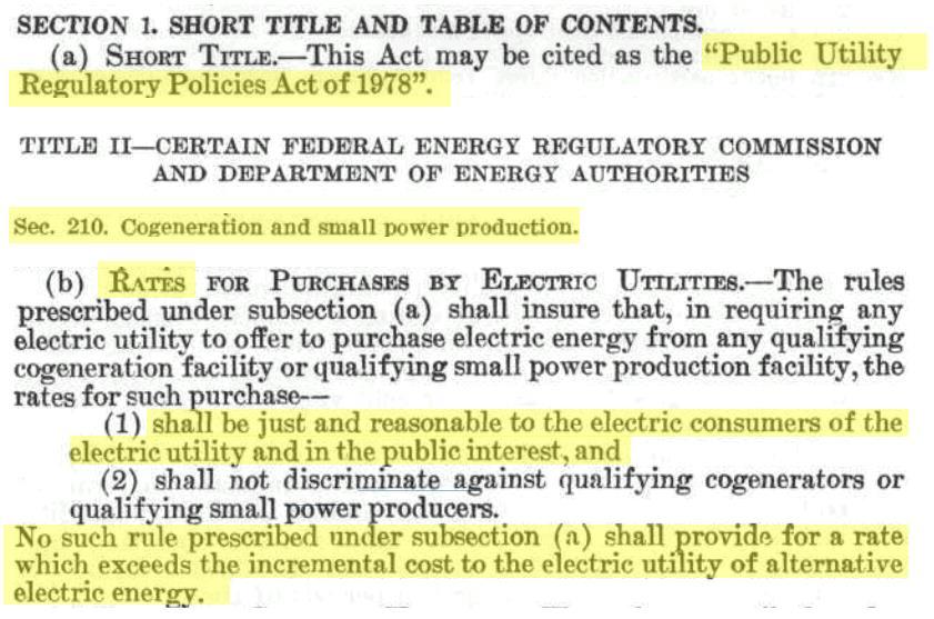 North Carolina s solar story: 1978-2007 PURPA - 1978 NC REPS - 2007 Congress enacted the Public Utilities Regulatory Policy Act (PURPA) in 1978 and FERC enacted PURPA regulations, but state