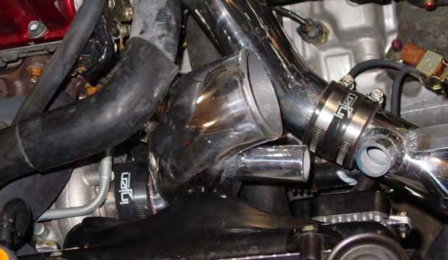 312 bands are used to connect the secondary intake to the intercooler tank.