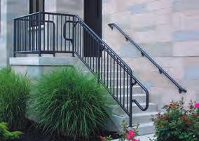 SCOPE OF WORK - Aluminum railings as shown on drawings shall be Superior Series 000 or 00 Heavy- Duty Aluminum Railings, as