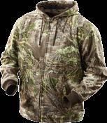 Flap protect from the elements Noise-ucing Outer Fabric: Allows for quiet movement in wooded terrain 3-IN-1 JACKET USB