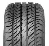 Next Generation advanced carbon tread compound for enhanced all-season performance, wet traction and tread life.