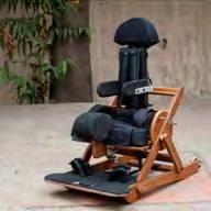 The Moti-Start Portable Supportive Seat is a locally size adjustable supportive chair. It is intended for use by infants who need extra postural support.