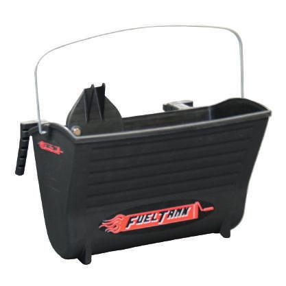 Fuel Tank Complete with convenient carrying handle and a stand-alone base to prevent tipping if you decide to use it as a paint bucket.