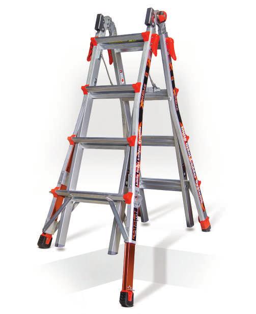 LIFE TIME Xtreme The Little Giant Xtreme is a multi-use ladder system made up of