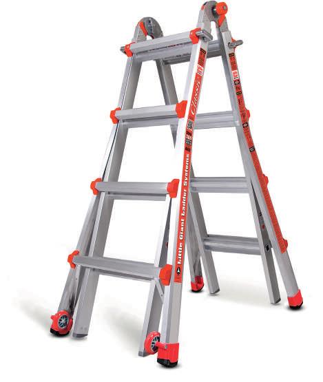 LIFETIME Classic When used correctly, the Little Giant Classic is the strongest, safest, most versatile ladder in the world.
