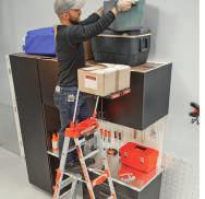 The heavy duty yet lightweight Select Step is a 5, 6, 7, and 8 tread stepladder, and is the only stepladder that can