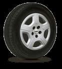 P225/60R16 all-season BSW tires P235/60R16 all-season BSW tires* Self-sealing tires for 16" wheels Maintenance-free battery 58-AH Maintenance-free battery 78-AH safety/security Safety Canopy TM