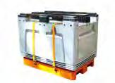 The included slurry box has a capacity of 140 gal (400 l) and can be used as cover during transport. Because of its compact dimensions the SFP 8L can be used at each workplace.