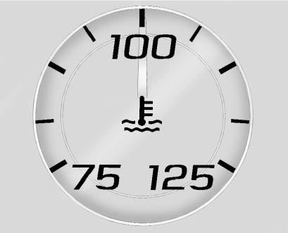138 Instruments and Controls English Standard Theme The engine oil pressure gauge shows the engine oil pressure in kpa (kilopascals) or psi (pounds per square inch) when the engine is running.