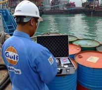 Gulf Oil Marine s new GulfSea SDA Insight Test Kit is a quick, simple to use, chemical test that provides an accurate
