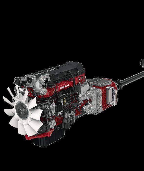 Mack MP Engines With horsepower, torque and great