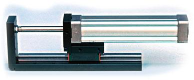 HEAVY DUTY SLIDE UNITS (for pneumatic cylinders) Series PCG The PCG-system offers a heavy duty slide unit for pneumatic cylinders.