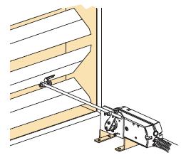 The frame mounting kit (MTR-0005) is used when the actuator cannot be directly mounted on the damper shaft due to space limitations [figure 1.2].