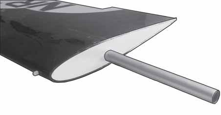 Using fast cure epoxy when joining the wing halves could result in the glue drying before the wing halves are aligned properly which may result in failure of the wing