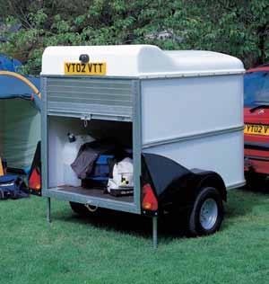 You ll find the BV64e an ideal way to keep all your belongings safe, dry and away from prying eyes. When not in use it can be safely parked up in your garage, and is light enough to manouvre easily.