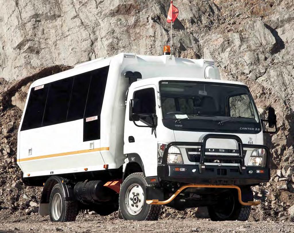 4000 Series Buses 10 or 14 seat multi-cab trucks. Conversions to suit Japanese 4x4 truck cab chassis. This type of vehicle meets all Australian Design Rules specifications.