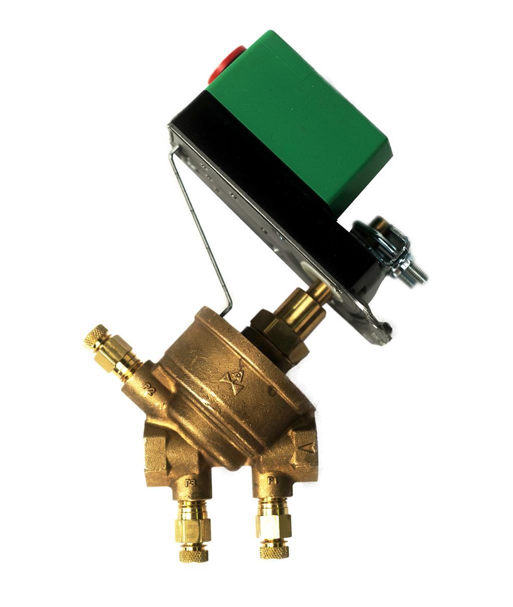 ½ LDP DeltaPValve Guaranteed ΔT DeltaPValve Series Valve Specifications Characteristics Pressure Independent Service Heating Water or Chilled Water, Glycol Maximum Design Flow at 5 PSID [0.