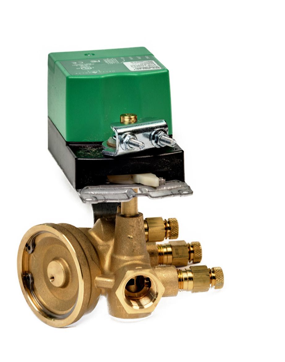 ½ MDP DeltaPValve Guaranteed ΔT DeltaPValve Series Valve Specifications Characteristics Pressure Independent Service Heating Water or Chilled Water, Glycol Maximum Design Flow at 5 PSID [0.