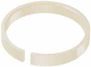 We offer iglidur piston rings made of any iglidur material for a wide range of applications. JPRM-- Easy installation Economic More wear-resistant than PTFE-strips When to use it?