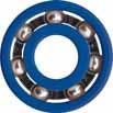 tribopolymers to maximize service life and minimize coefficients of friction. In contrast to metallic ball bearings, xiros plastic ball bearings manage absolutely without lubrication. xiros features.