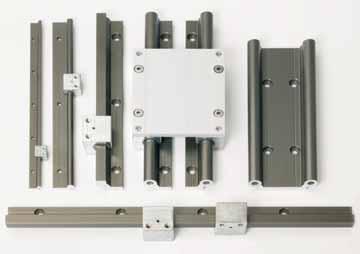 DryLin W Flexible linear guide system DryLin T DryLin rail guide W linear guide DryLin W is offered as a cost-effective, fully assembled system.