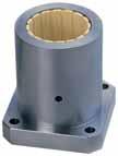 DryLin R round shaft guide DryLin R Square Flange FJUM-02 DryLin R Flange Pillow Block, round and square DryLin R round shaft guide Bf ts k FJUM-02-10 Made of anodized aluminum, round/square flange,