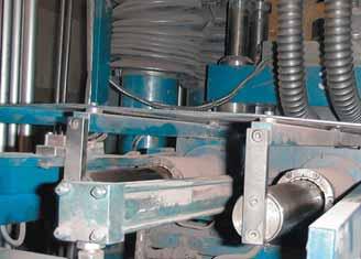 agricultural machinery DryLin R in a filling-shoe mechanism