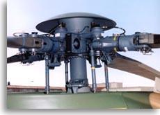 TECHNOLOGY Main rotor with 4 composite-material blades equipped with gust and droop stops.