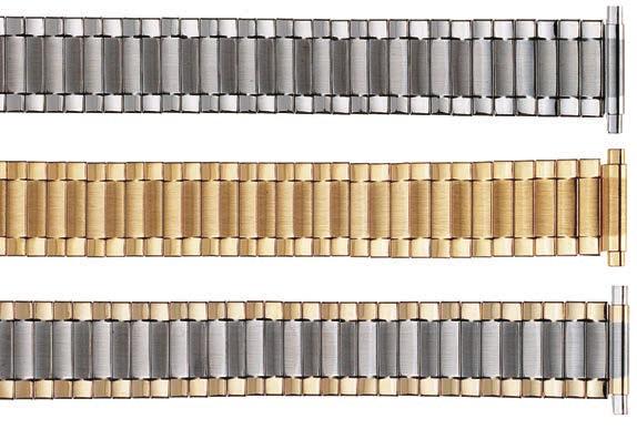 Stainless 16-22mm 6 3 4 1719Y Ion Gold Plate 16-22mm 6 5 8 1409Y Ion Gold Plate 16-22mm 6 3 4 1723W Stainless 16-22mm 6 3 4 1409T Two Tone 16-22mm 6 3 4 Curved End Classic