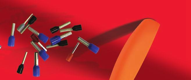 } 11 Ferrules A ferrule is used to terminate stranded wires, and is applied with a crimping tool to create a solid and secure