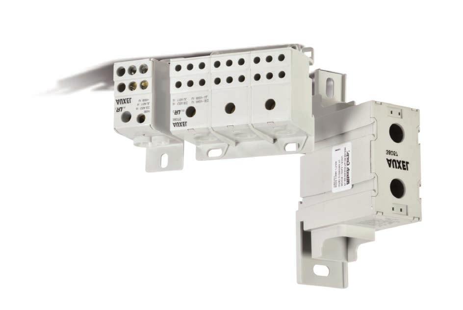 UL1059 Power Distribution Blocks Altech's UL1059 Series includes one- and three-phase power distribution blocks that offer quick mounting and wiring, and no caps to open or remove.